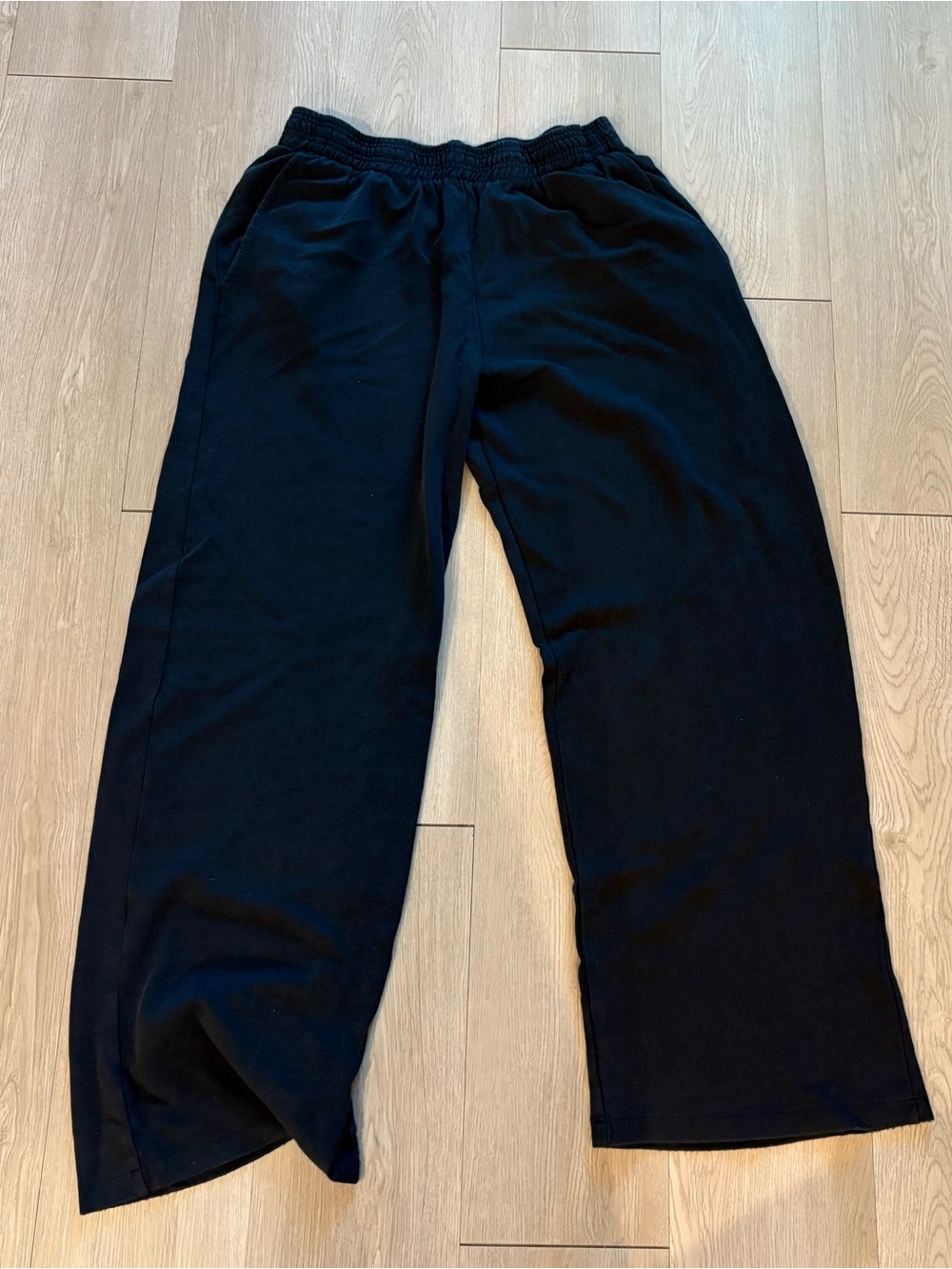 Zara Black Kids Elastic-Waist Joggers